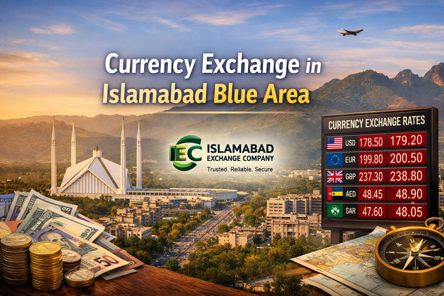 Currency Exchange Rates – Islamabad Blue Area