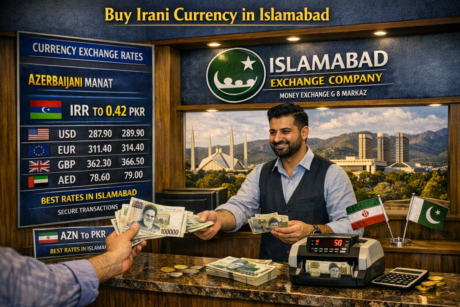 Buy Irani Currency in Islamabad: Best Rates