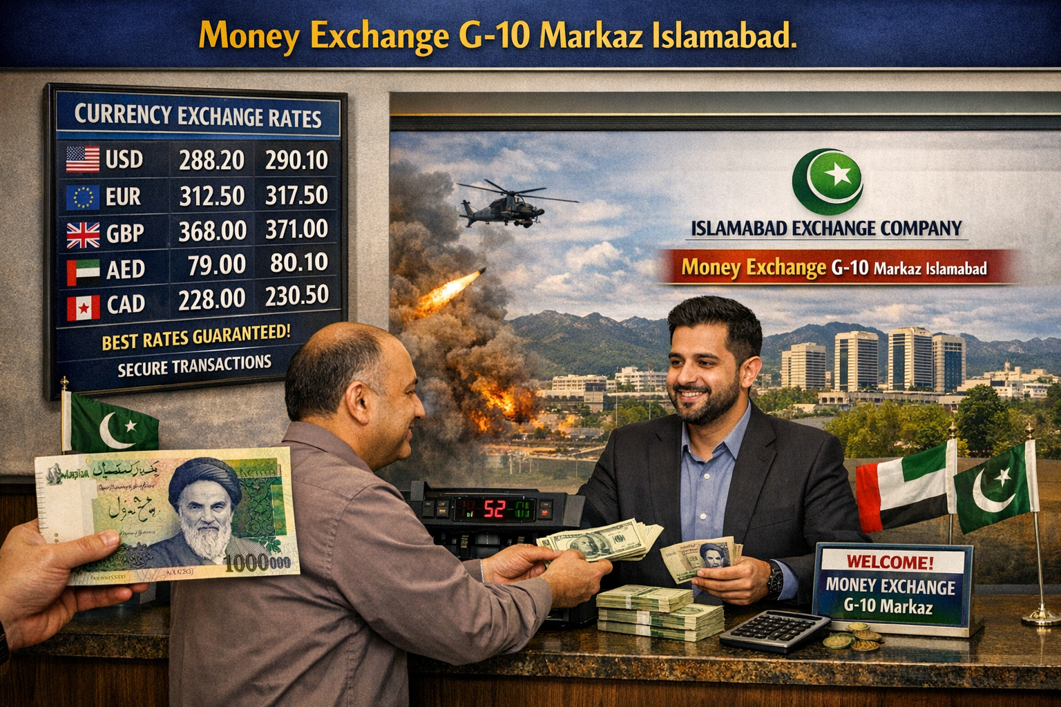 Money Exchange G-10 Markaz Islamabad – Best Rates