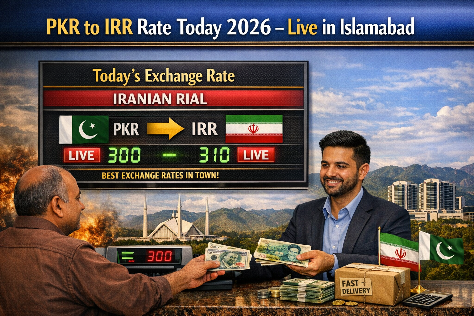 PKR to IRR Rate Today 2026