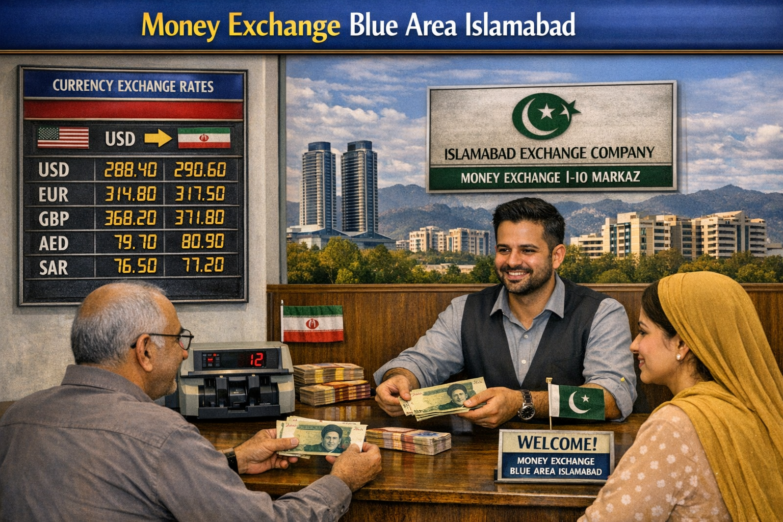 Money Exchange Blue Area Islamabad
