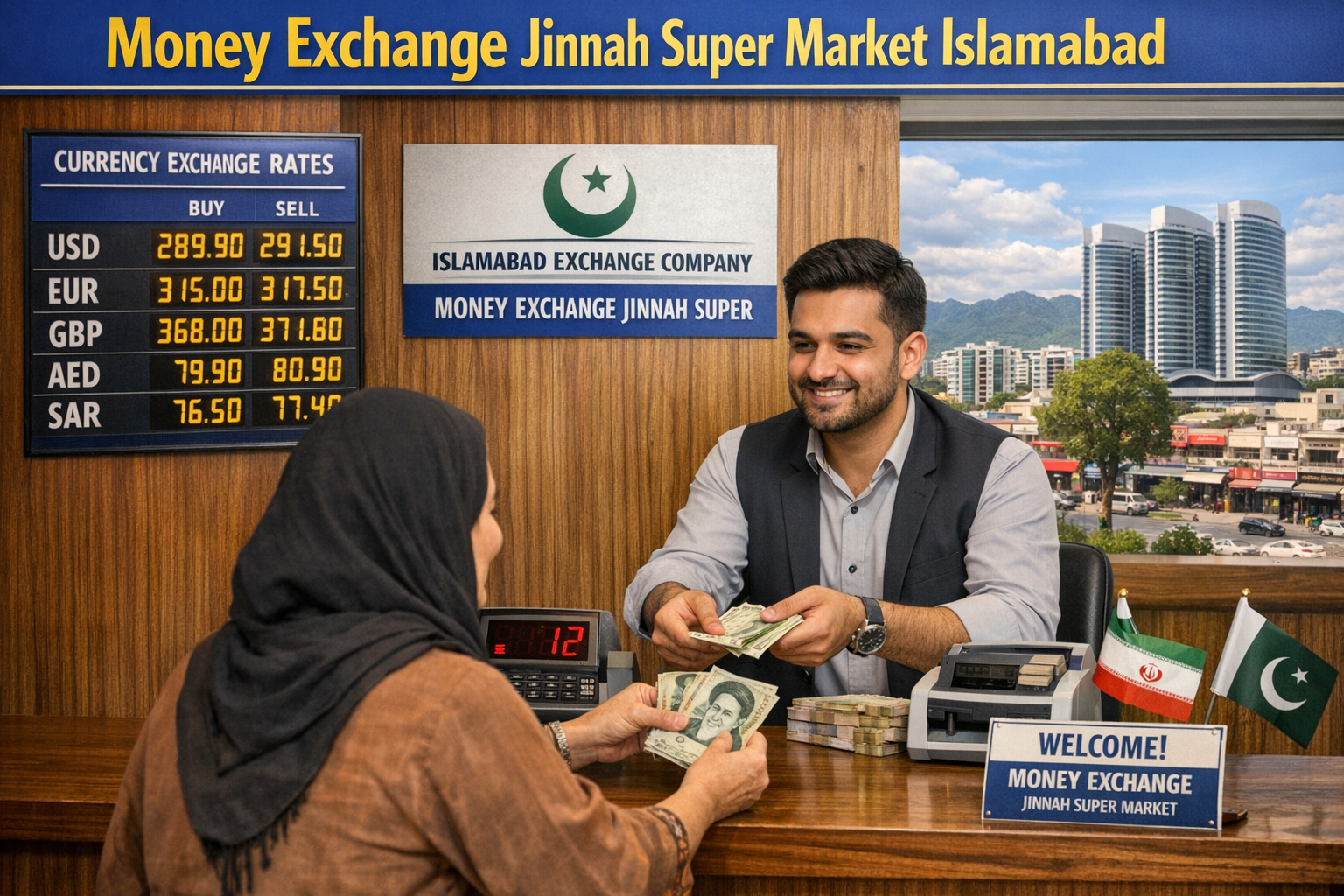Money Exchange Jinnah Super Market Islamabad: Best Rates