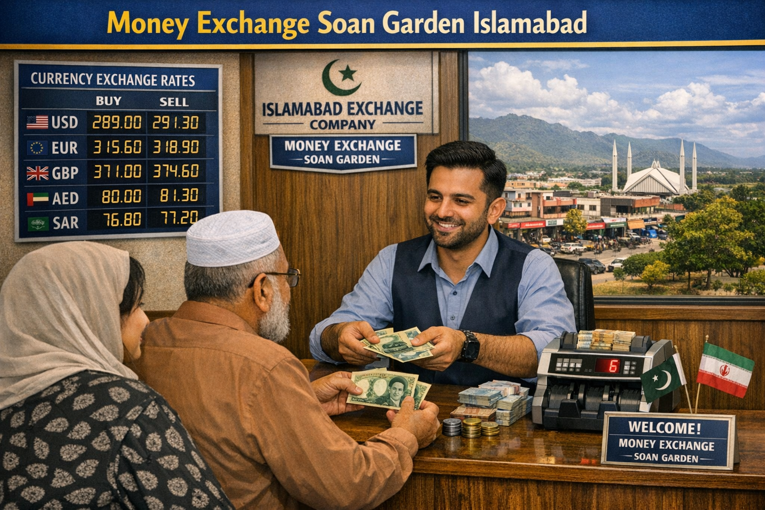Money Exchange Soan Garden Islamabad