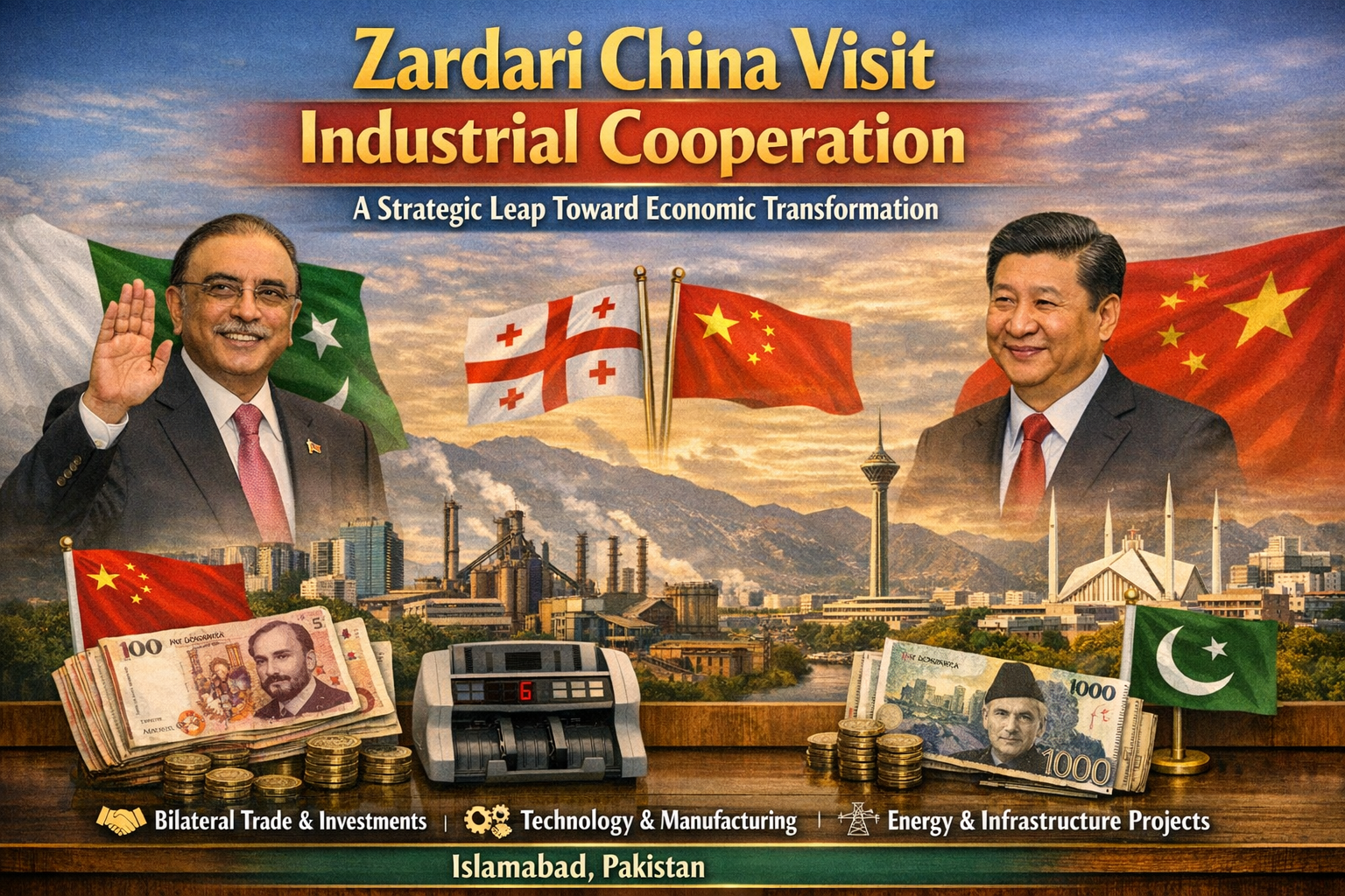 Zardari China Visit Industrial Cooperation
